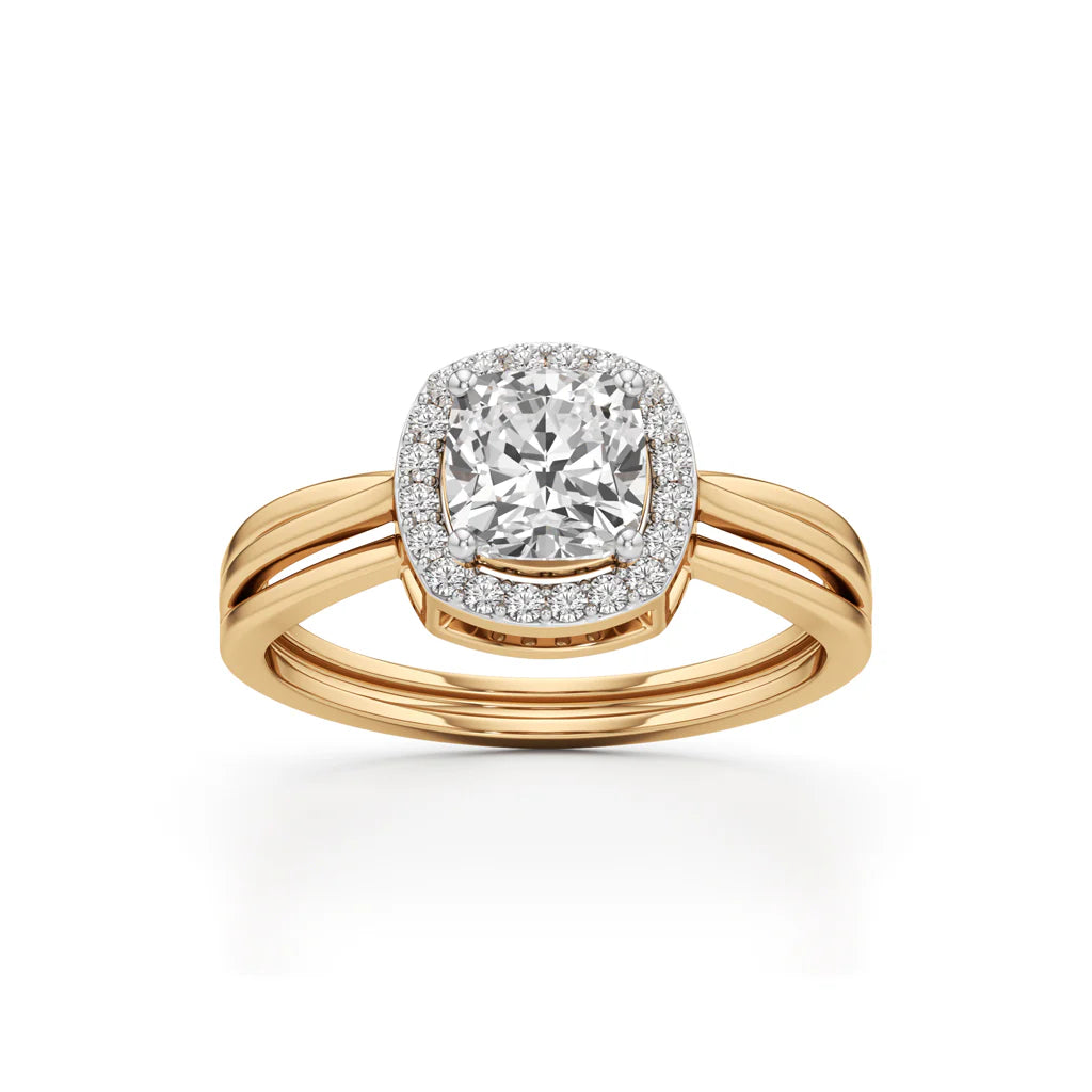 Velina Cushion Everyday Ring