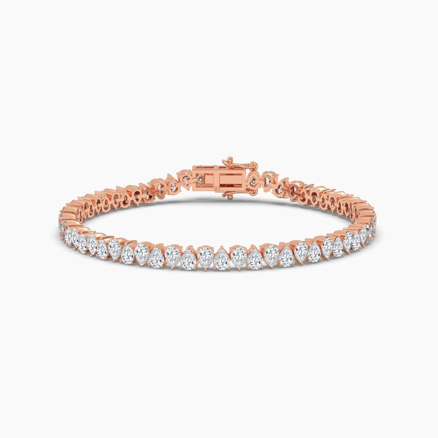 20 Pointer Diamond Pears Tennis Bracelet