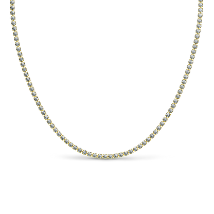 Single Solitaire Tennis Necklace