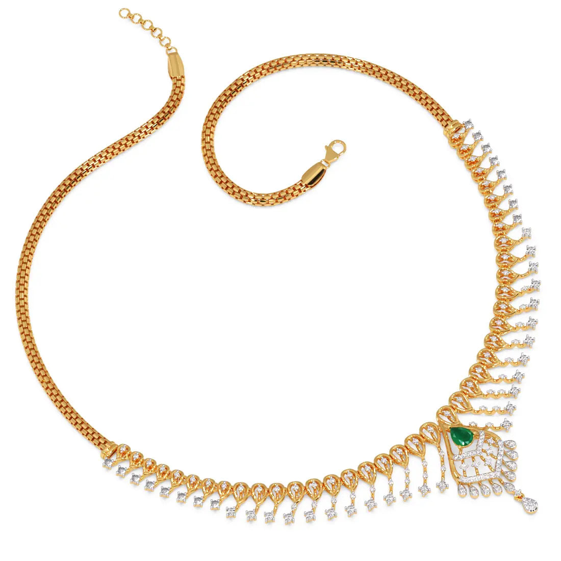 Vandana Pearl Diamond Necklace