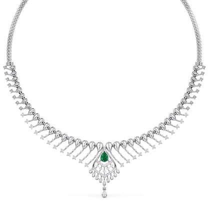 Vandana Pearl Diamond Necklace