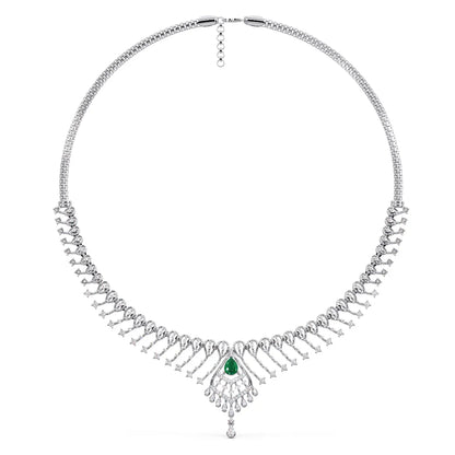 Vandana Pearl Diamond Necklace