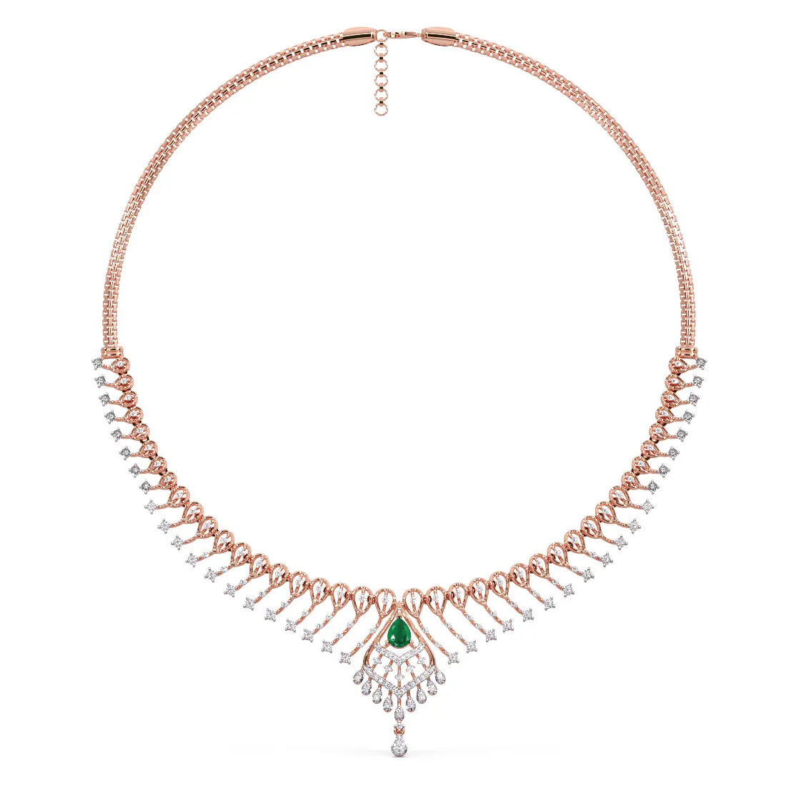 Vandana Pearl Diamond Necklace