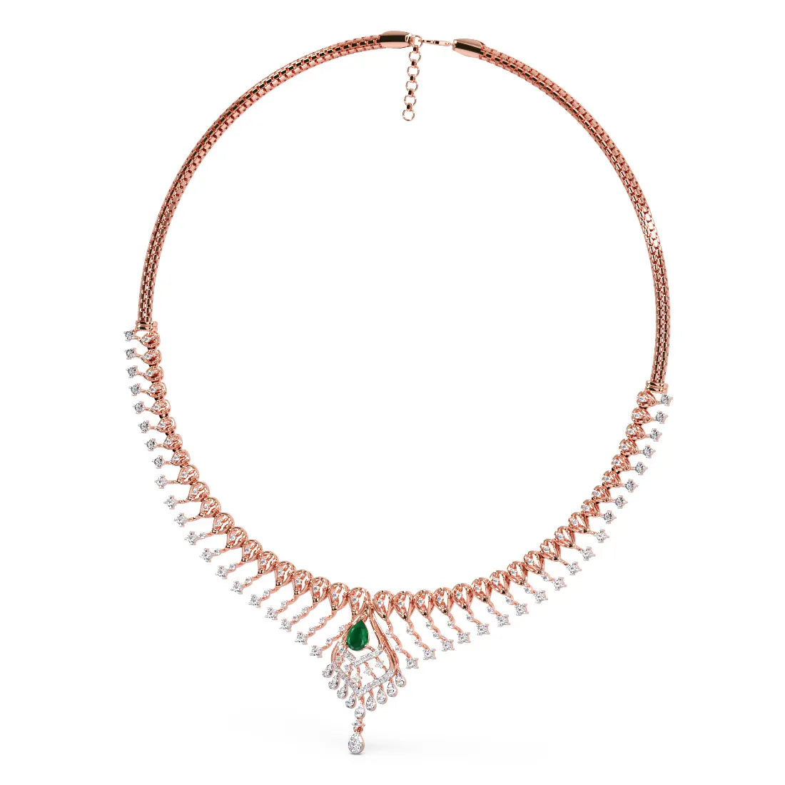 Vandana Pearl Diamond Necklace