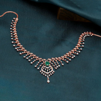 Vandana Pearl Diamond Necklace