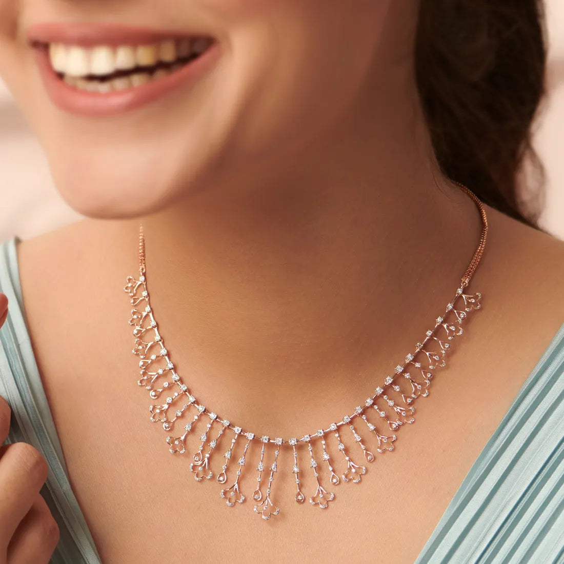 Aithne Diamond Necklace