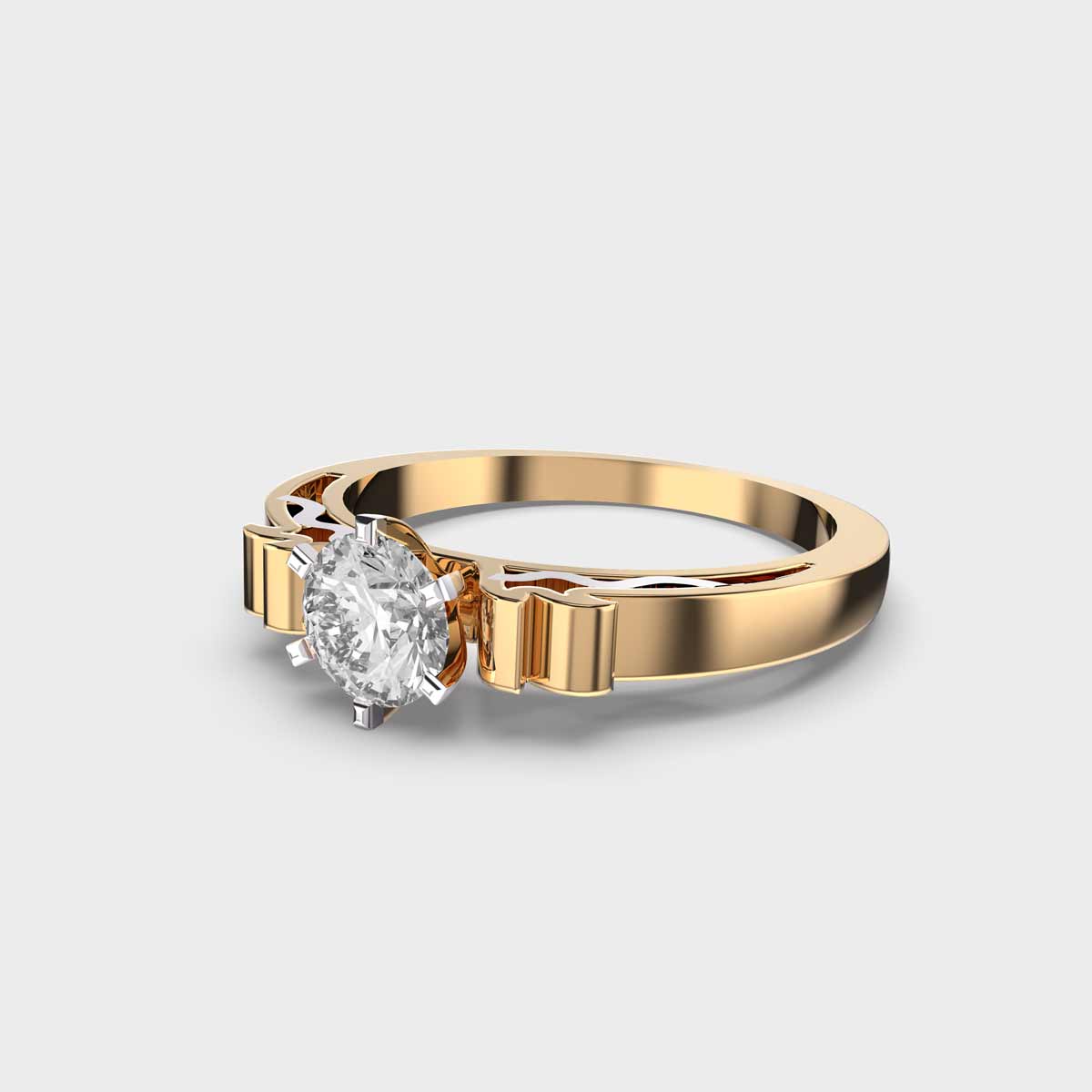 affordable lab grown diamond ring