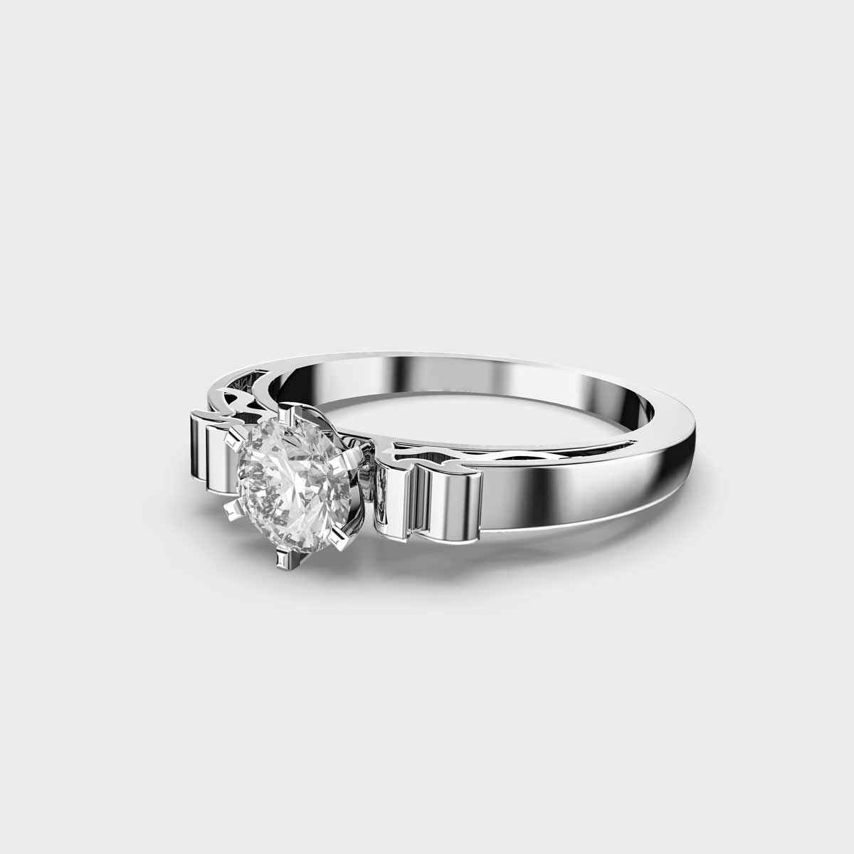 affordable lab grown diamond ring