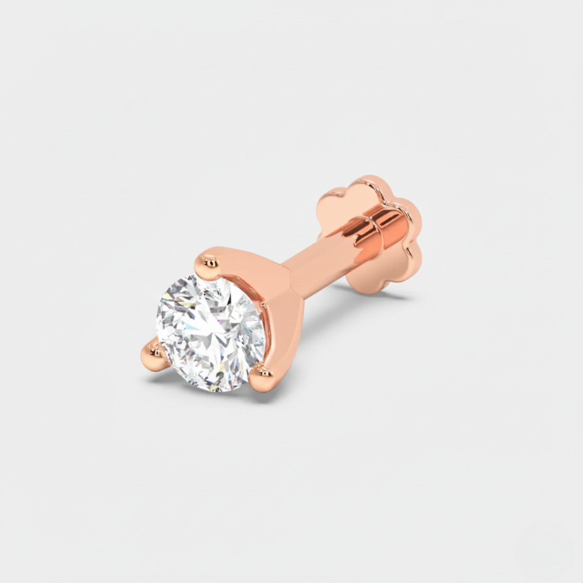 0.5 Carat Nose Pin