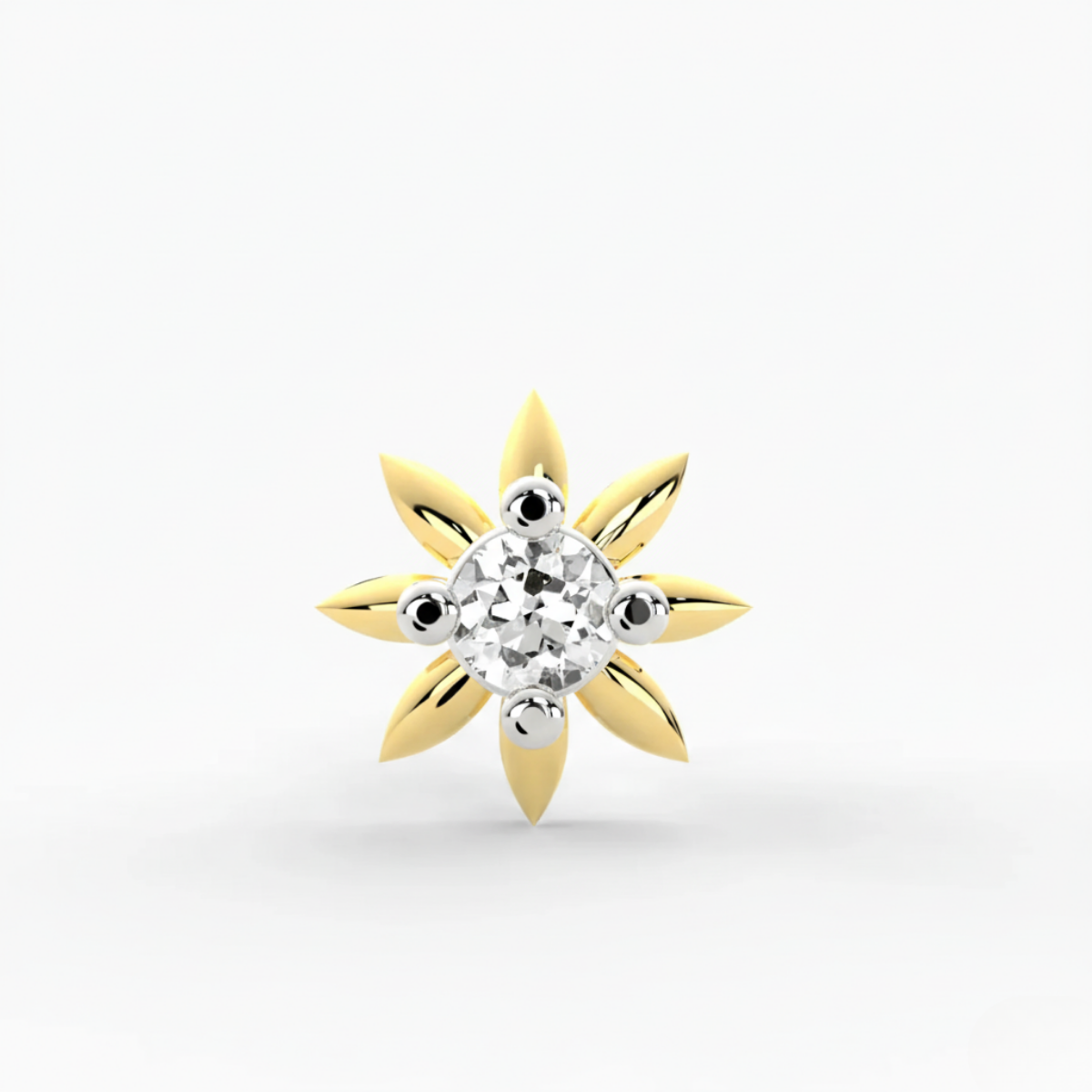 Subtle Brilliance Diamond Nose Stud