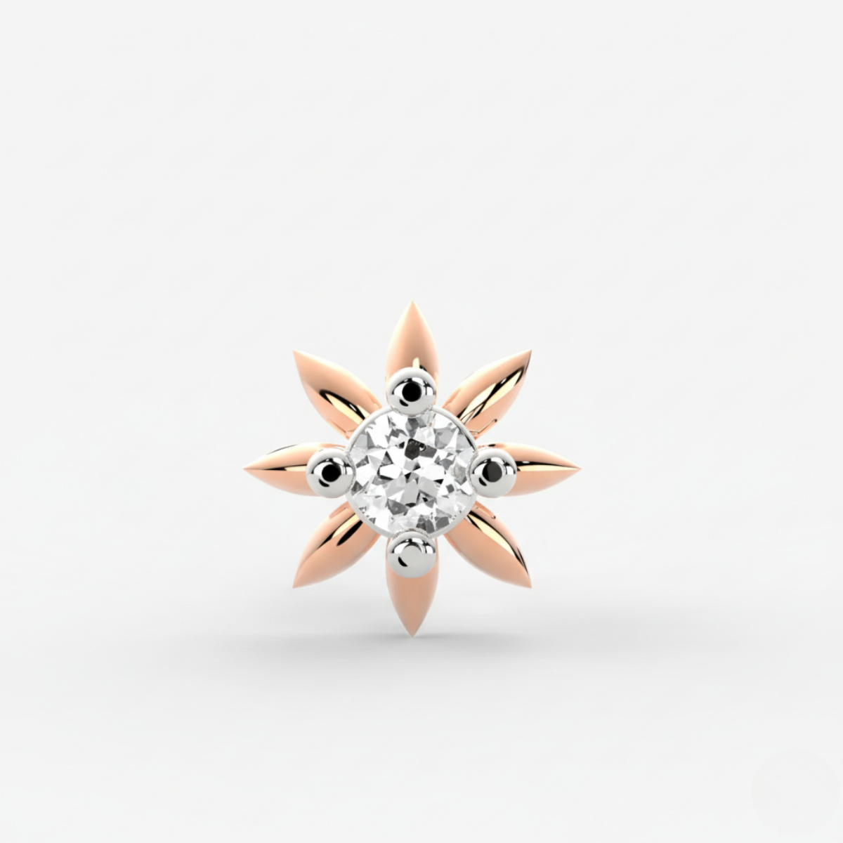 Subtle Brilliance Diamond Nose Stud