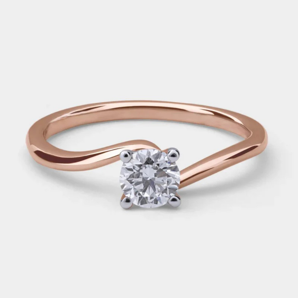 0.4 Carat Single Solitaire Ring for Everyday Wear