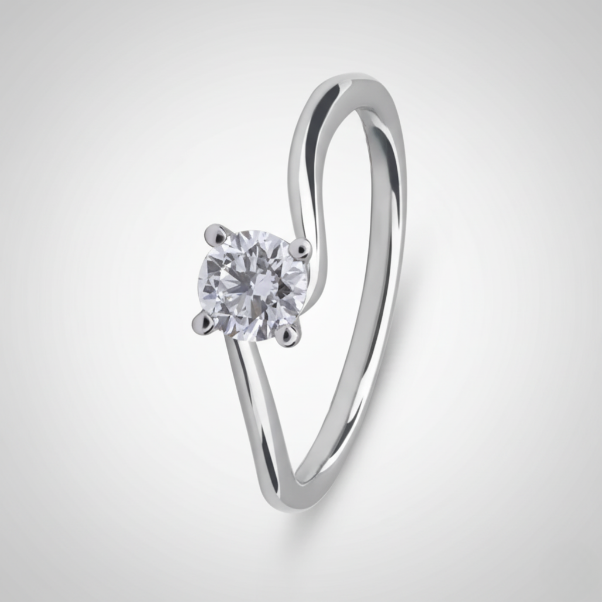 0.4 Carat Single Solitaire Ring for Everyday Wear