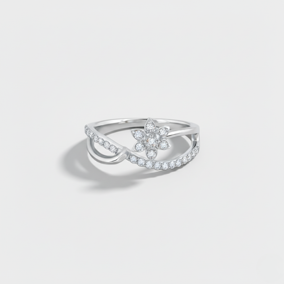 Flower wave Ring