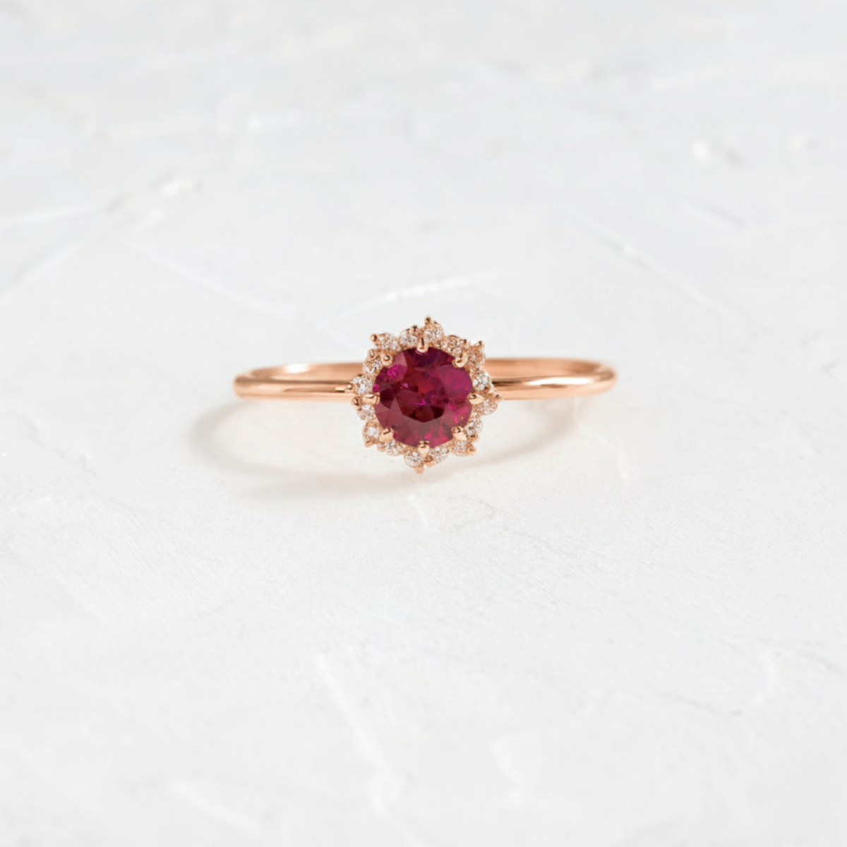 Sapling Ring, 0.52ct. Ruby