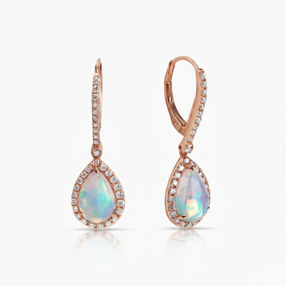 Pear-fect Opal Dangler Earrings