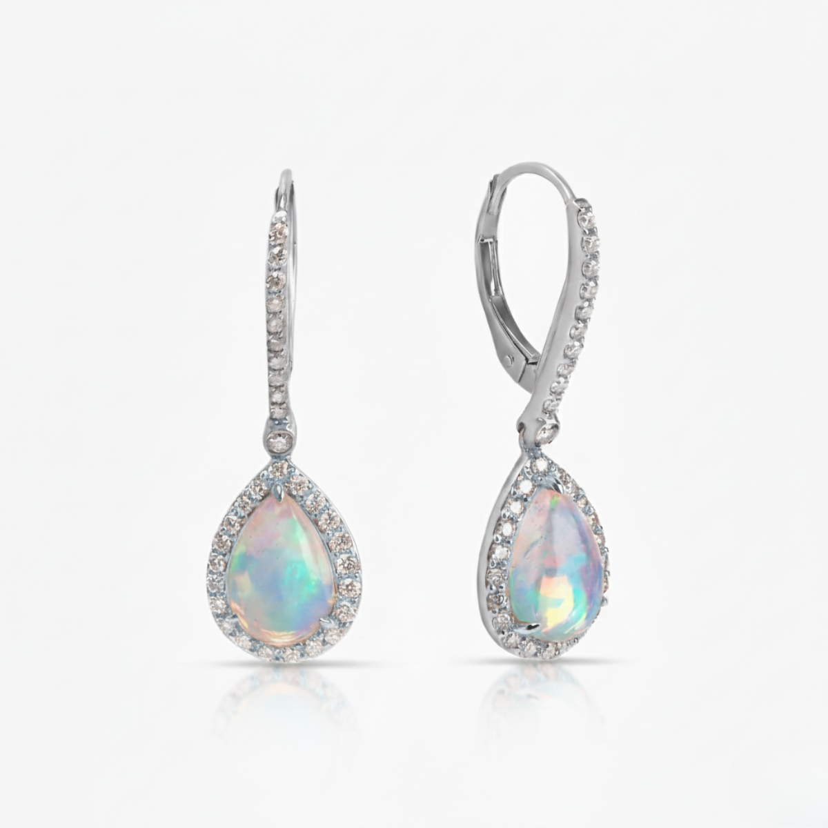 Pear-fect Opal Dangler Earrings