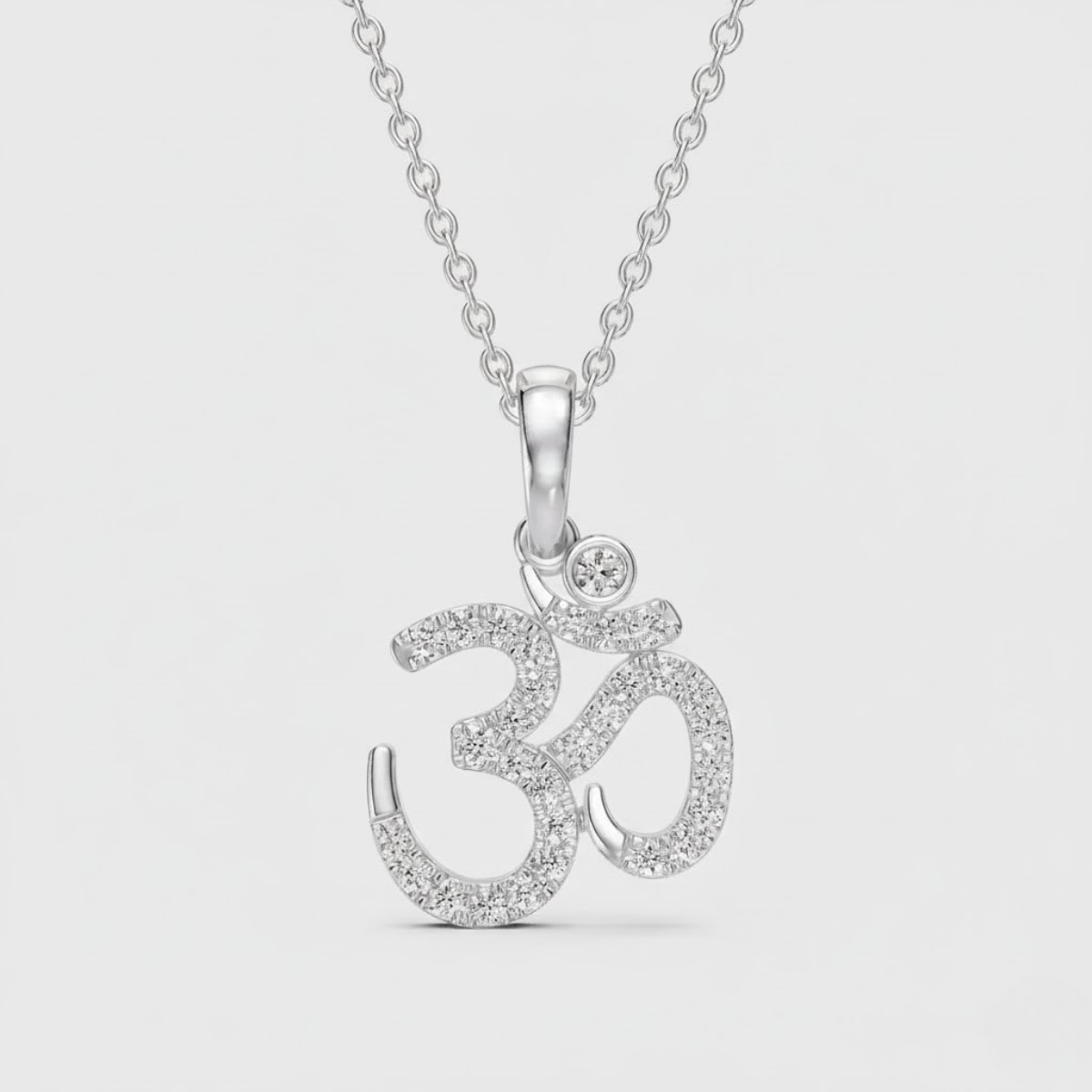 OM Diamond Pendant 0.25 Carat