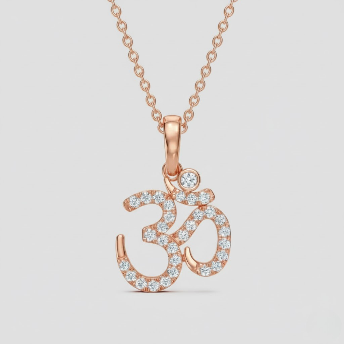 OM Diamond Pendant 0.25 Carat