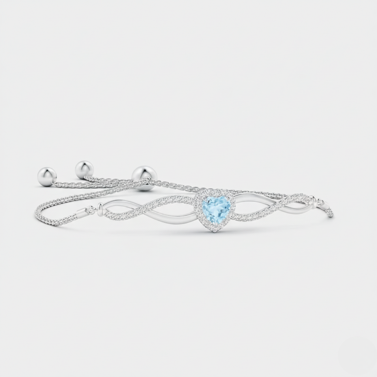 Aquamarine heart