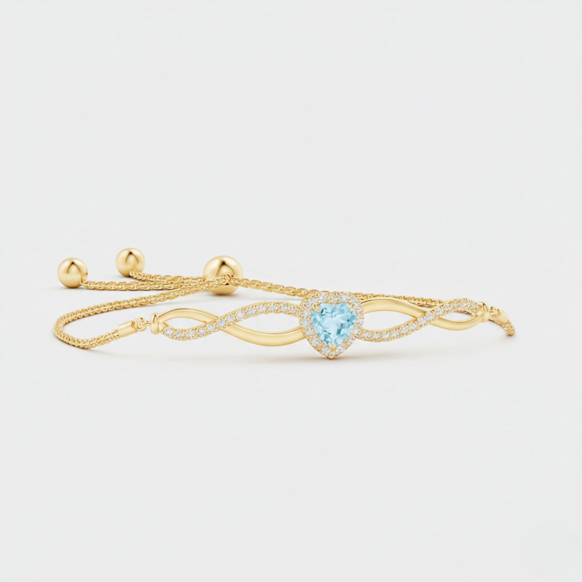 Aquamarine heart