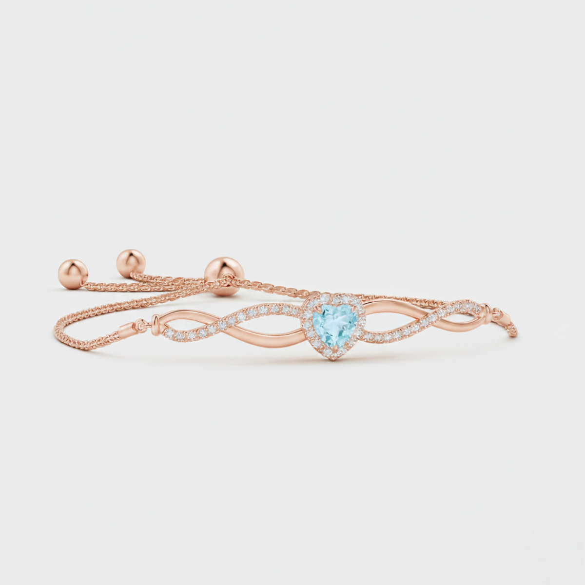 Aquamarine heart