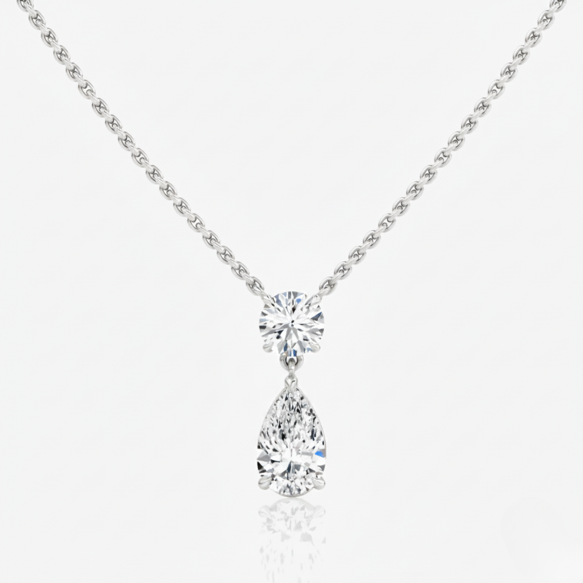 Duo Drop Necklace