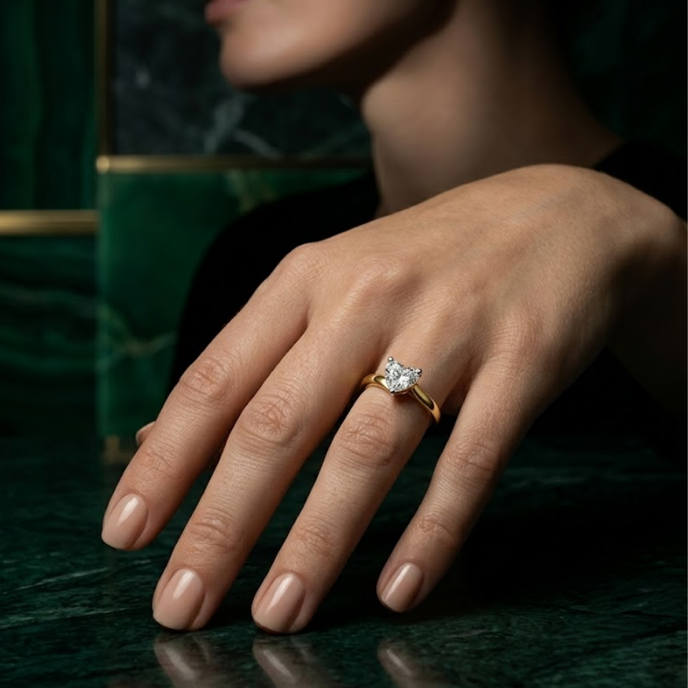 Eternal Heart Lab Diamond Ring