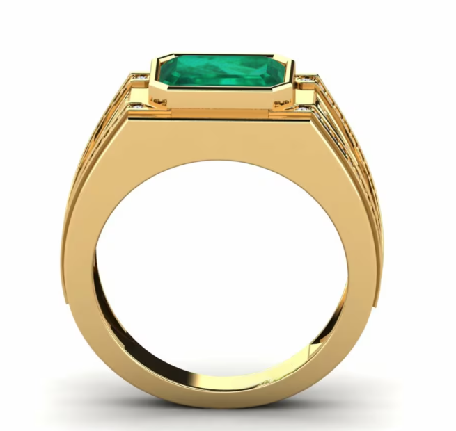 Men's Ring Chase Emerald