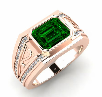 Men's Ring Chase Emerald