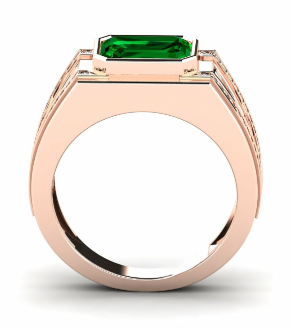 Men's Ring Chase Emerald