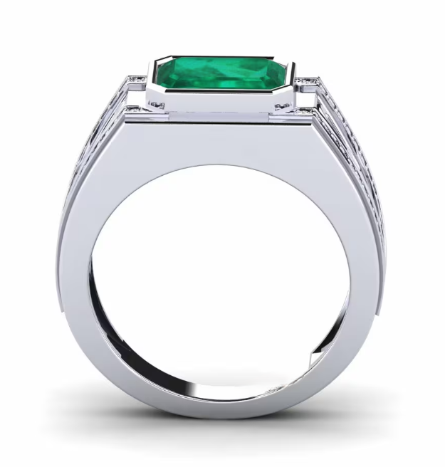 Men's Ring Chase Emerald