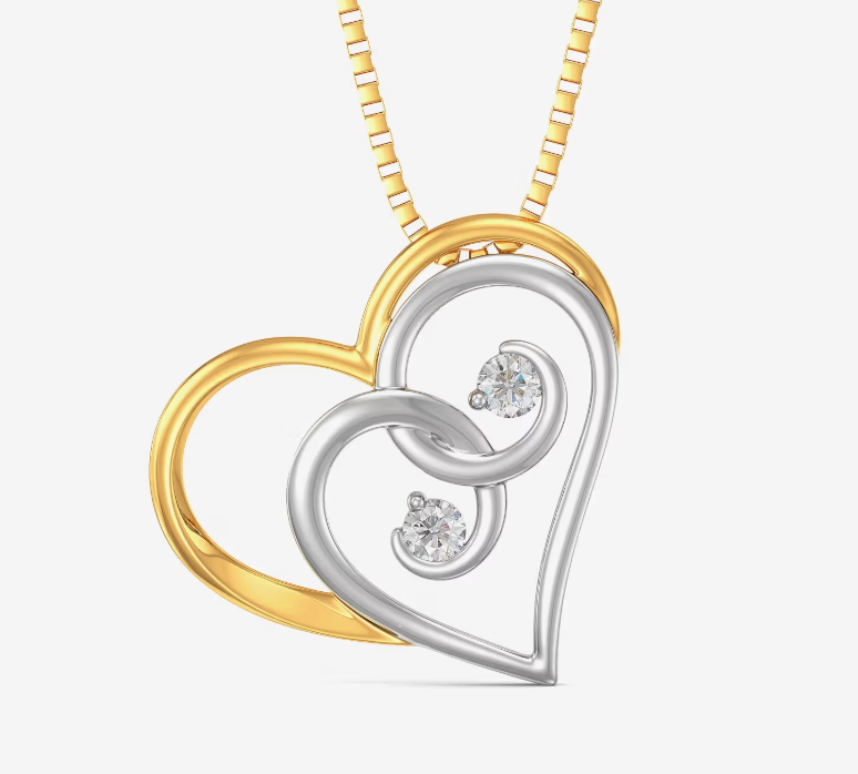 Twin Heart Pendant