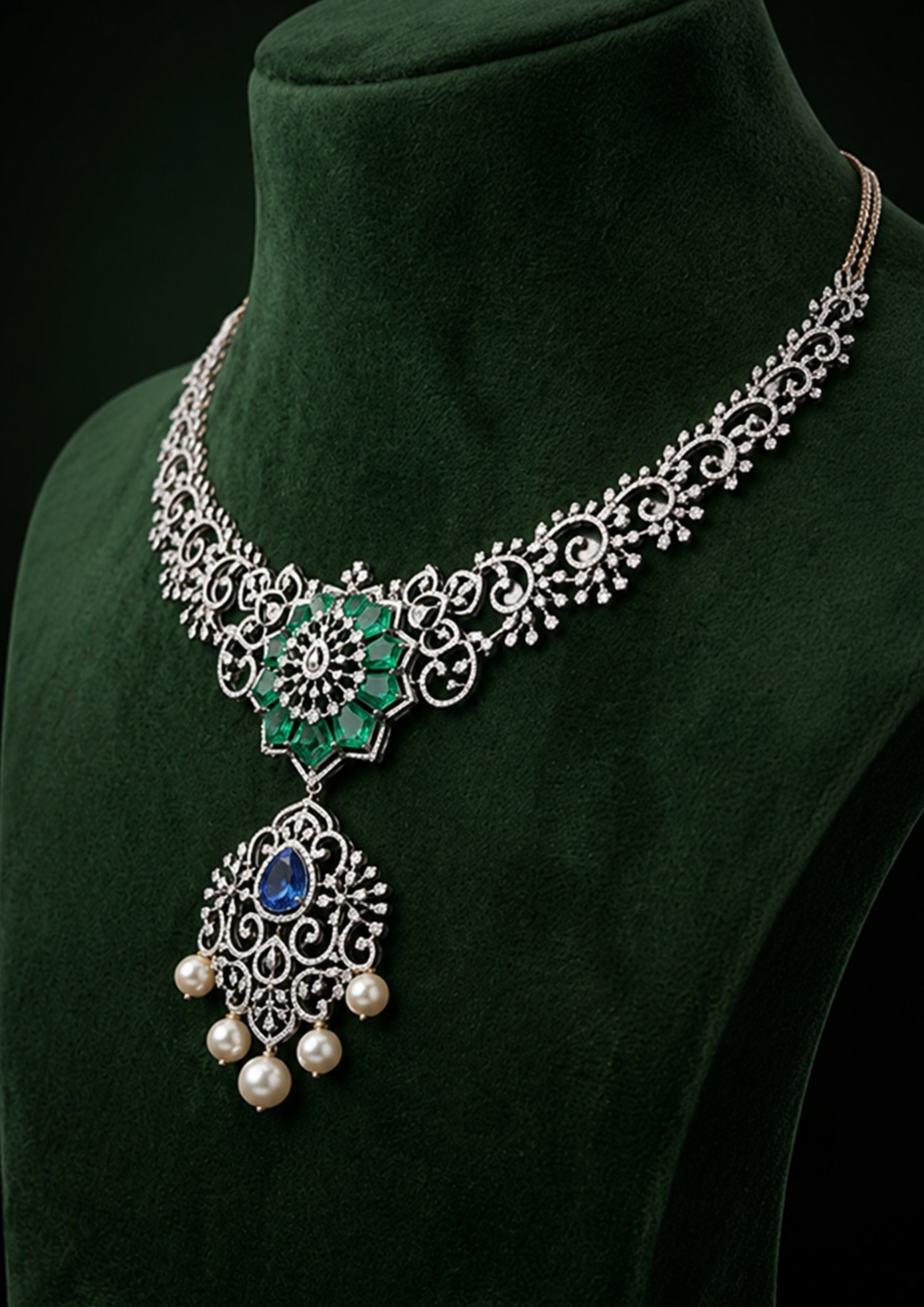 Royal Lotus Necklace