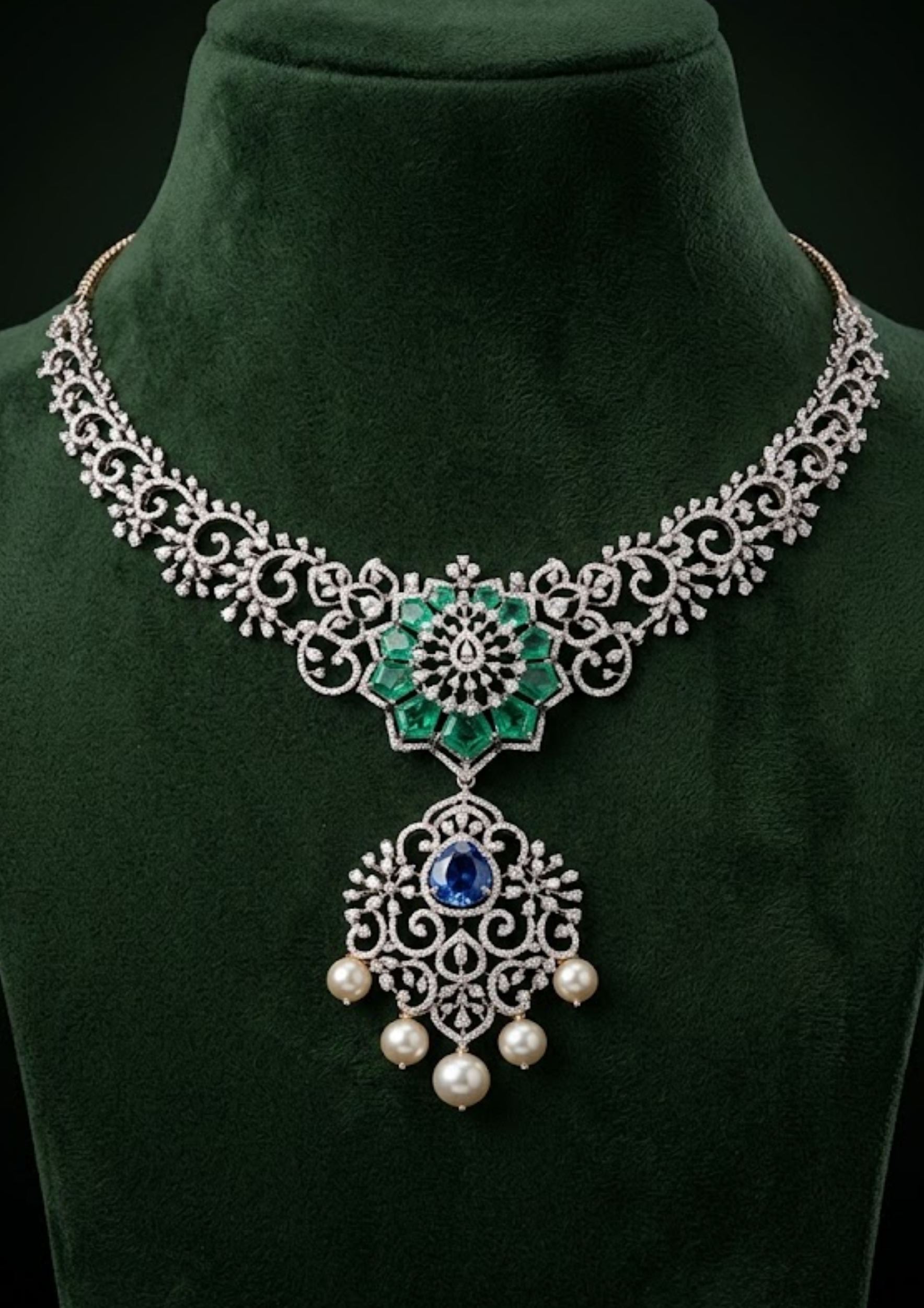 Royal Lotus Necklace