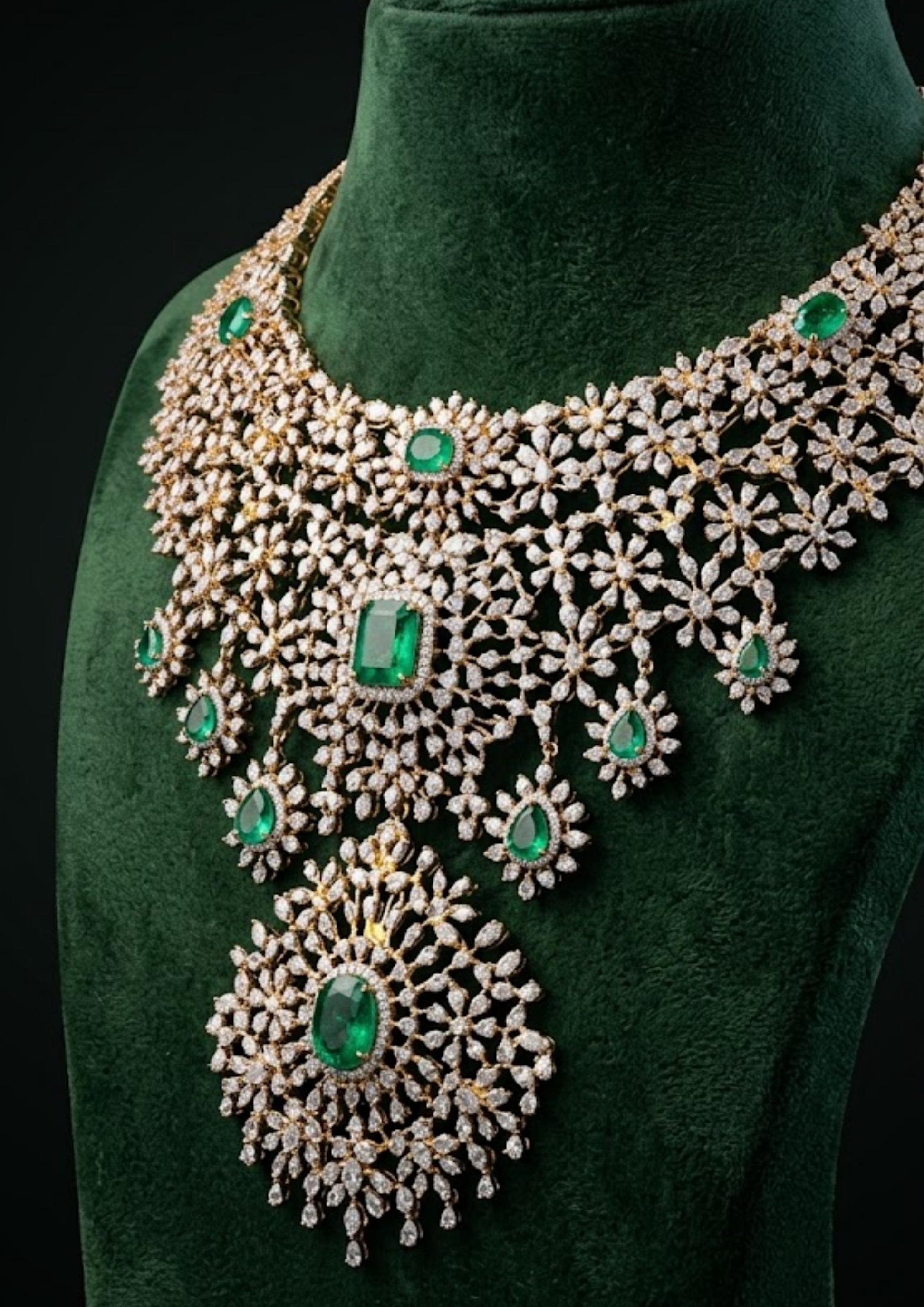 Diamond Bloom Necklace