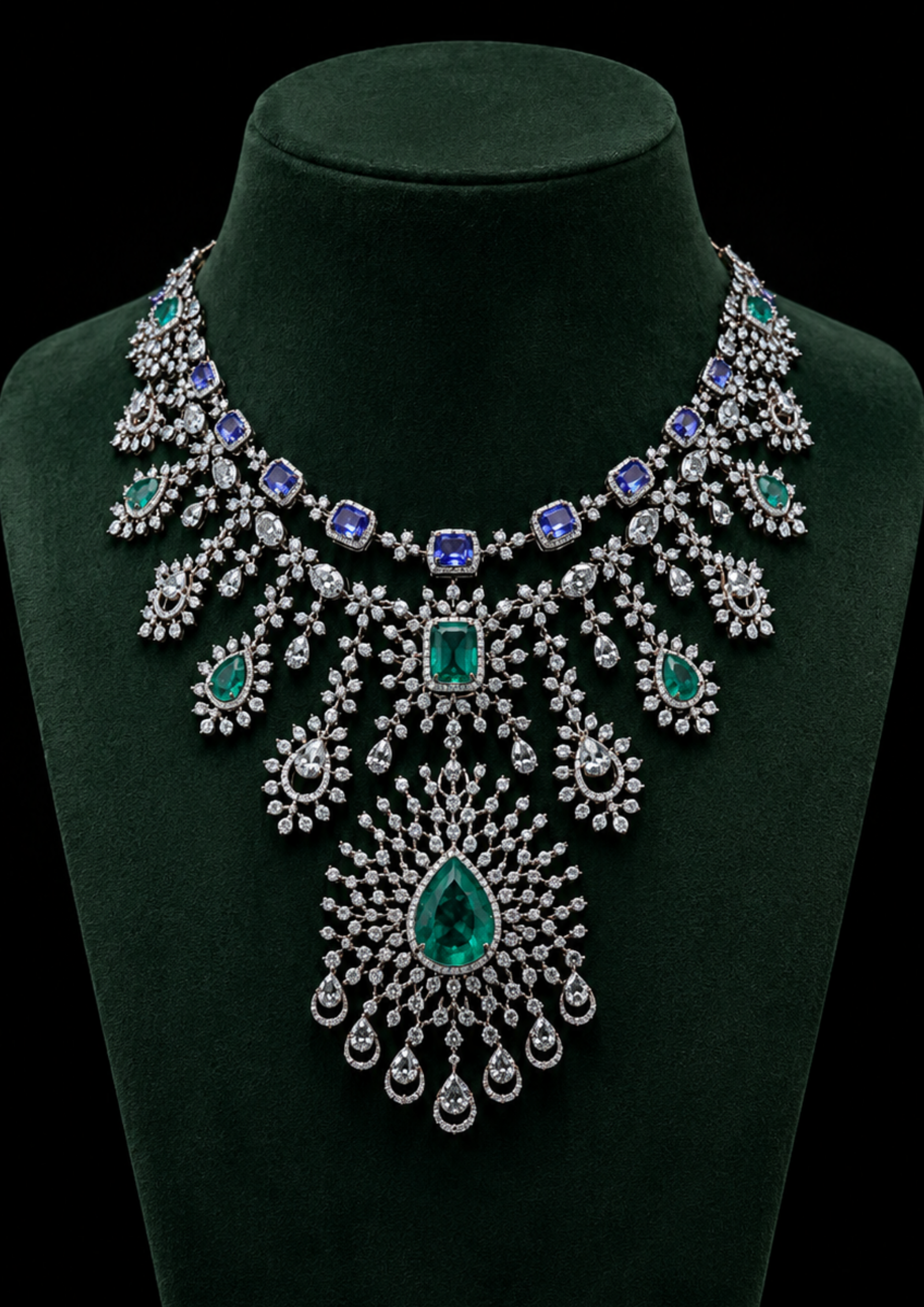 Floral Medallion Necklace