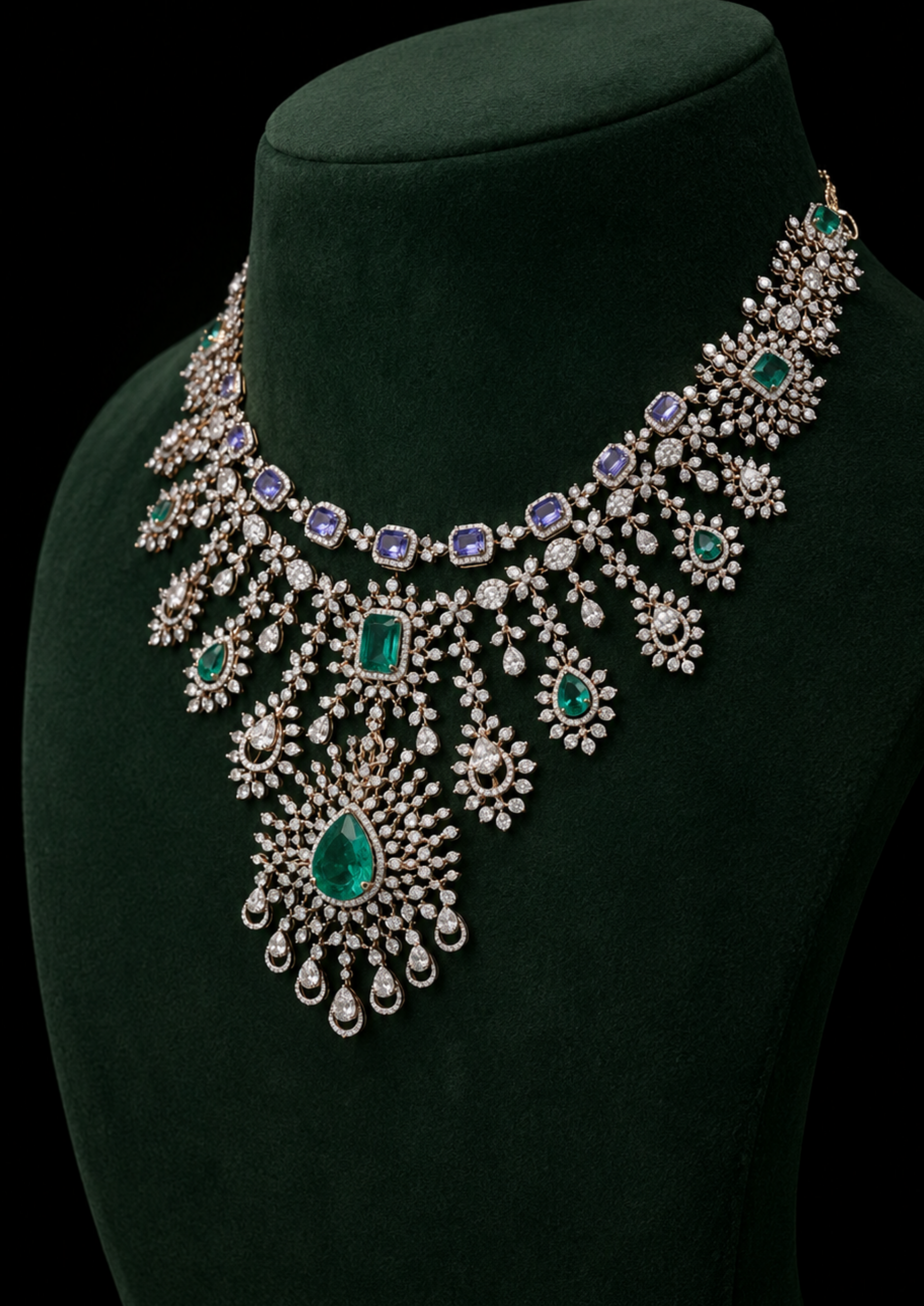 Floral Medallion Necklace