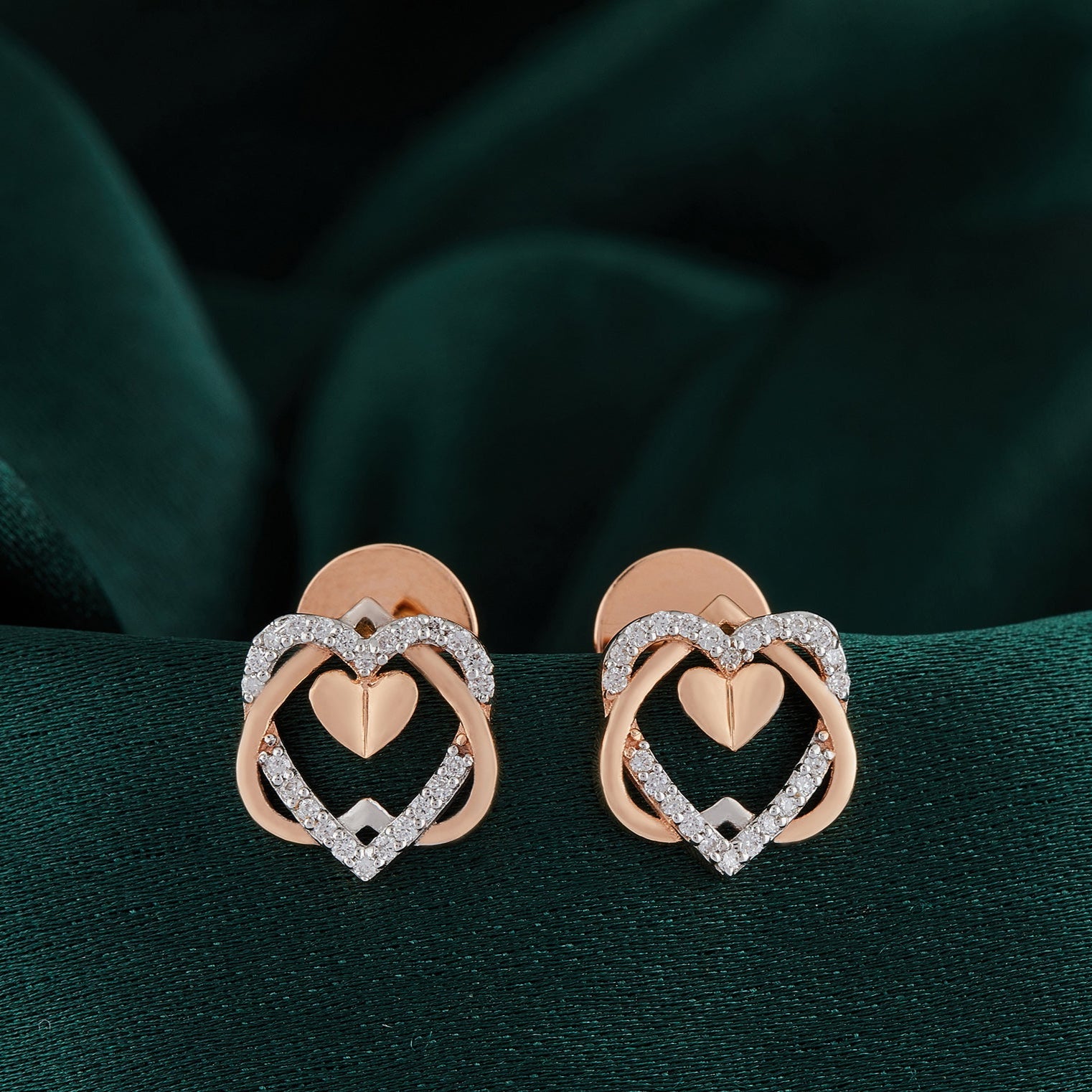 Entwined Hearts Earrings