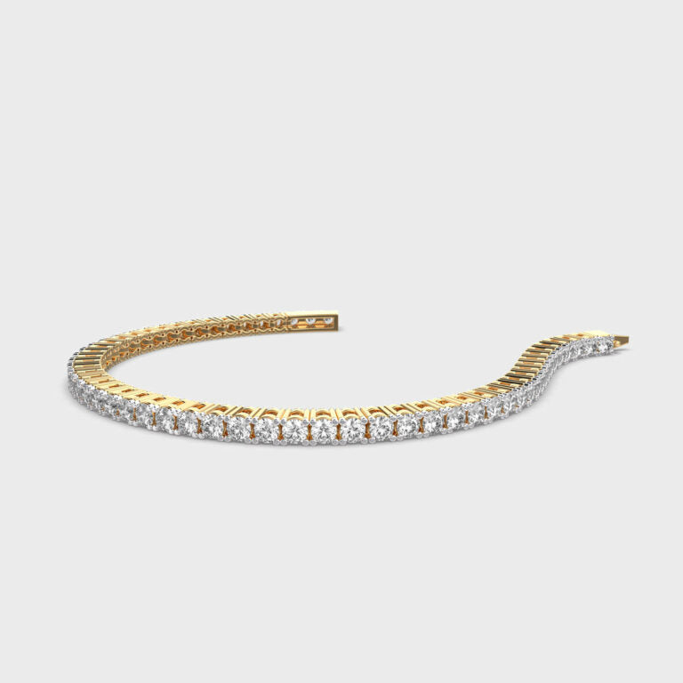 4 Ct Classic Round Bracelet