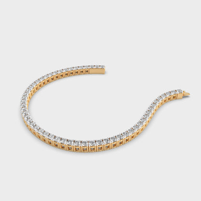 4 Ct Classic Round Bracelet