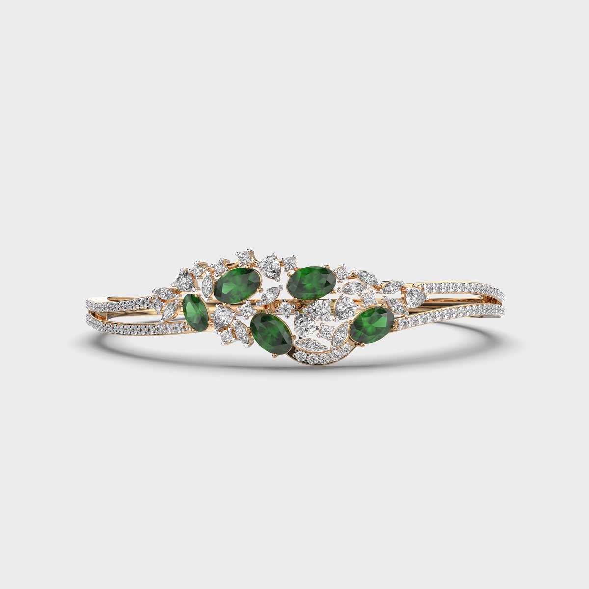 GREEN GAZE DIAMOND BRACELET