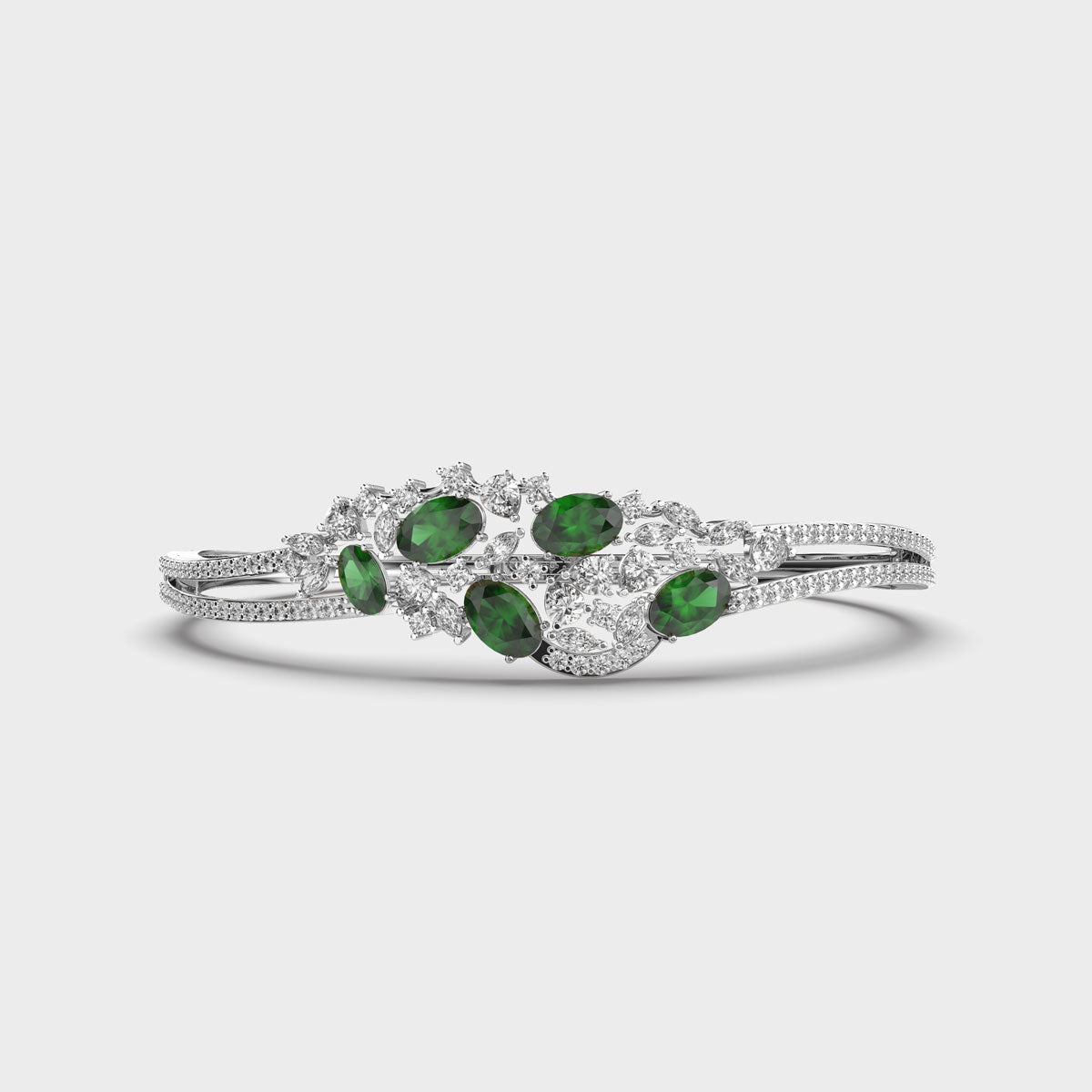 GREEN GAZE DIAMOND BRACELET