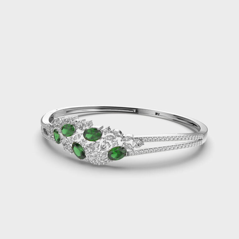 GREEN GAZE DIAMOND BRACELET