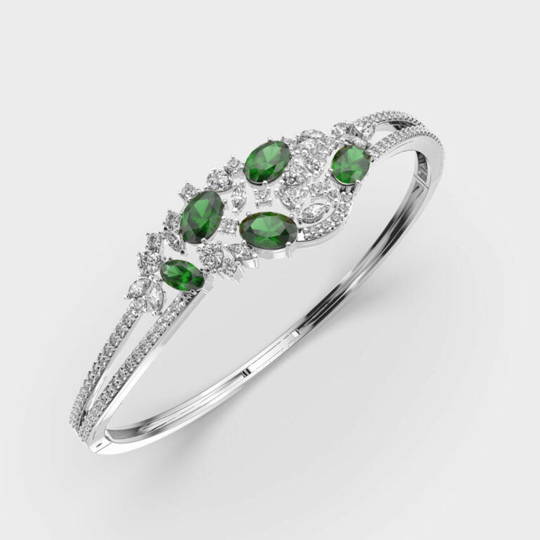 GREEN GAZE DIAMOND BRACELET