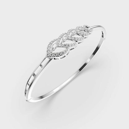 Divine Foliage Diamond Bracelet