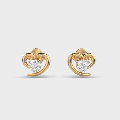 HEARTFELT WISH DIAMOND STUDS