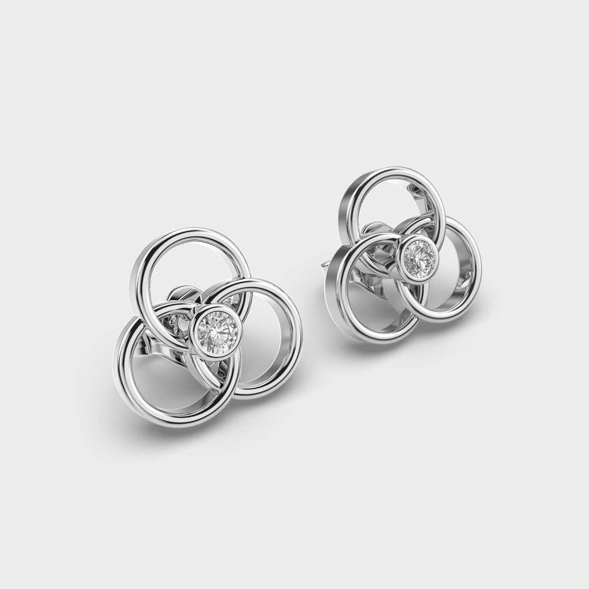 Venn Diamond Studs