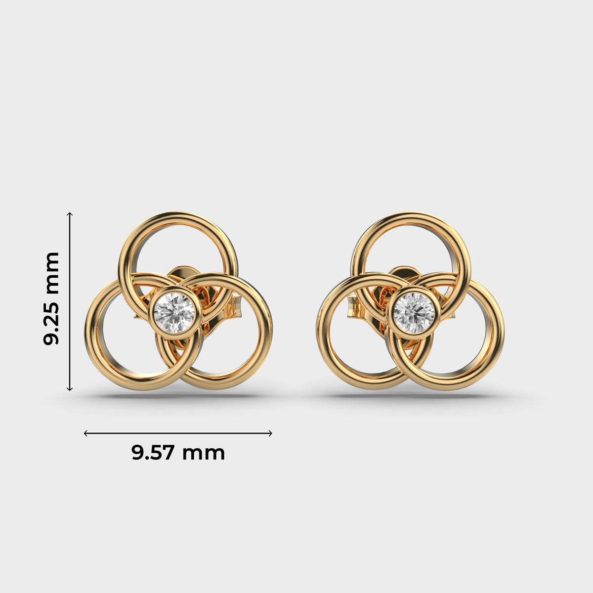 Venn Diamond Studs