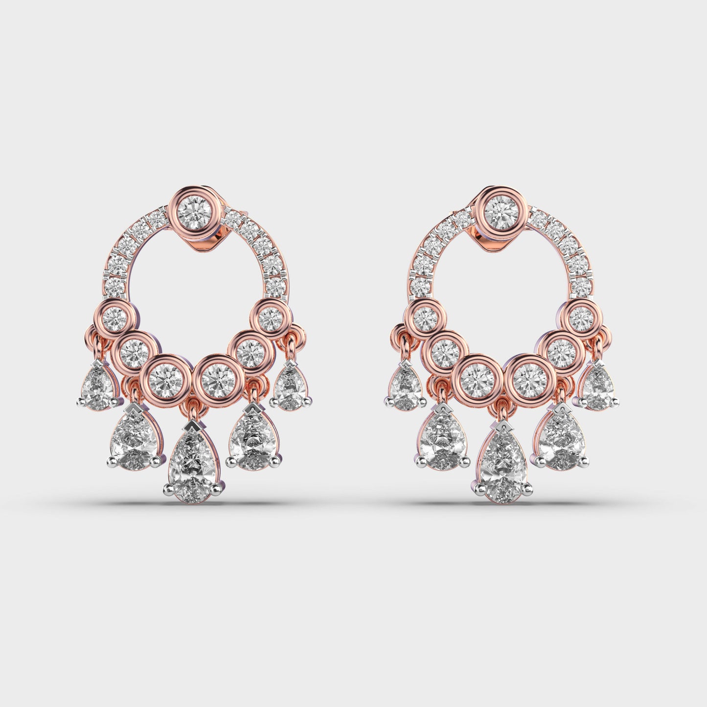 REGAL CHIME DIAMOND EARRINGS